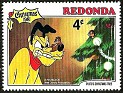 Kingdom of Redonda 1981 Walt Disney 4 ¢ Multicolor. Redonda 1981 Disney 4c. Subida por susofe
